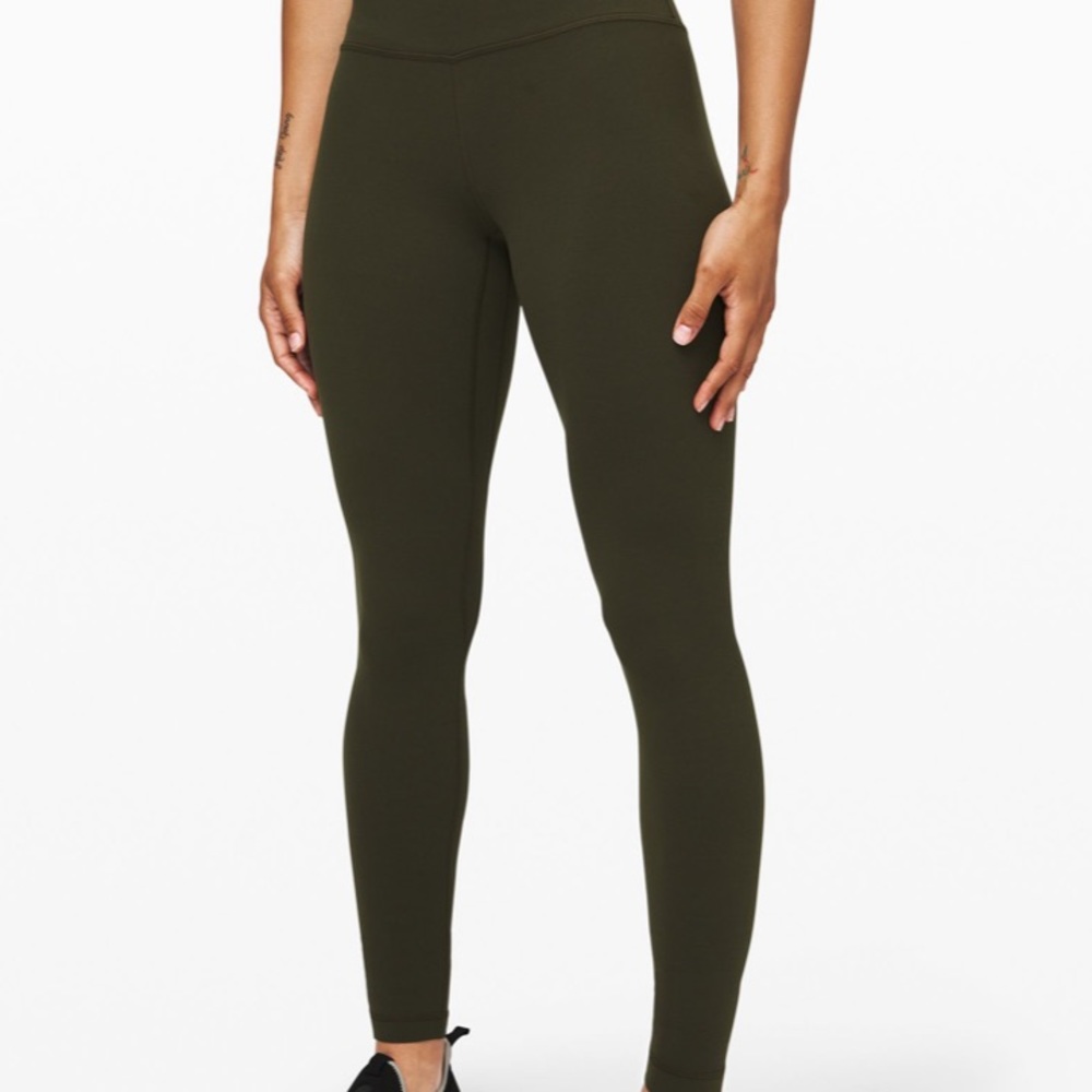 Lululemon Align Leggings in Dark Olive